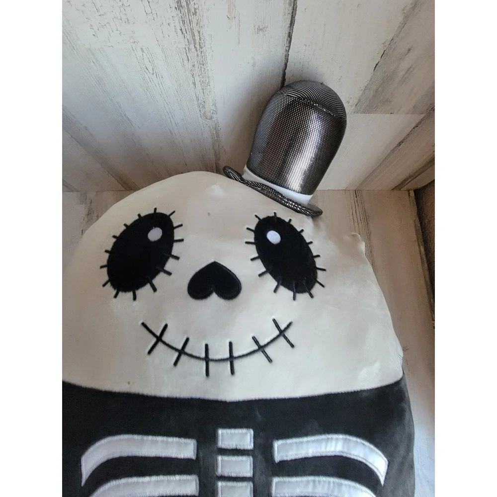 skeleton plush pillow AS IS secret‎ pocket squishy large stuffed animal